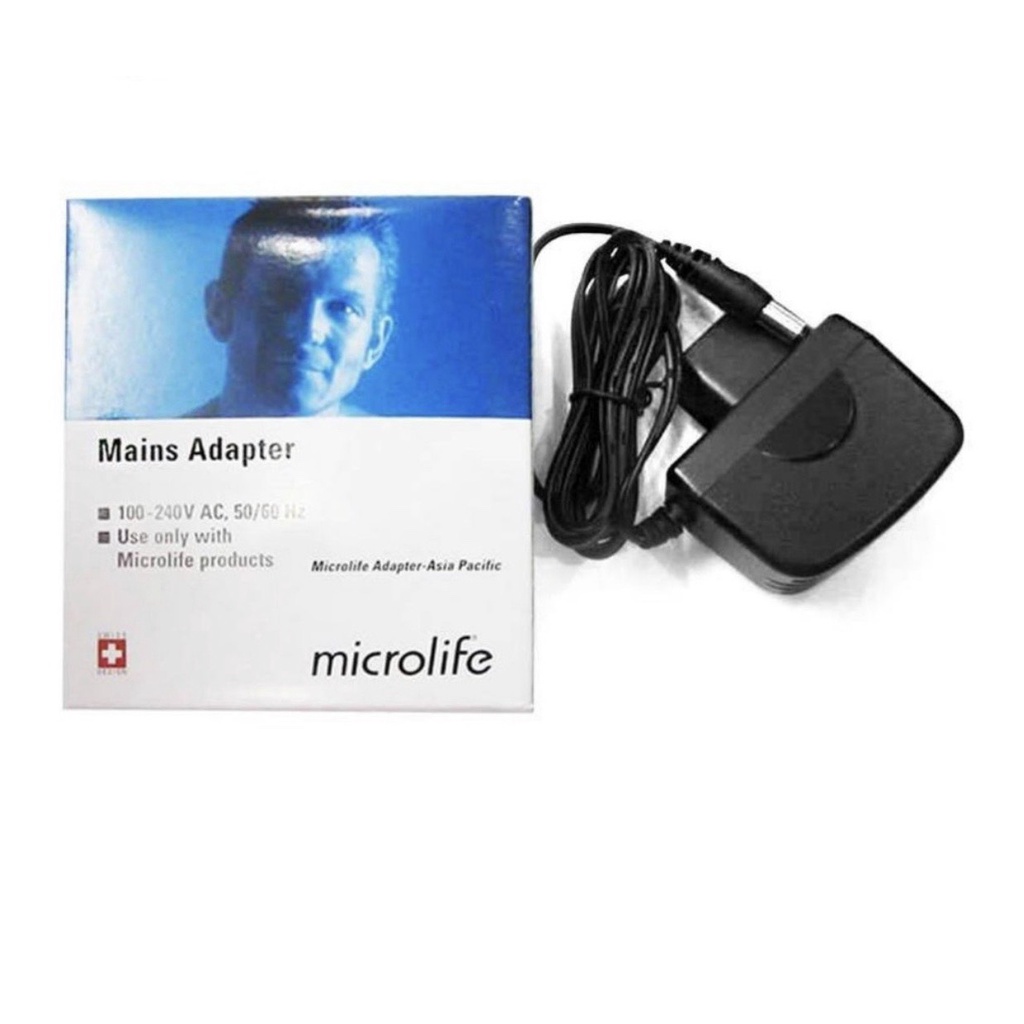 Bộ đổi nguồn Adaptor MICROLIFE dùng cho máy đo huyết áp bắp tay