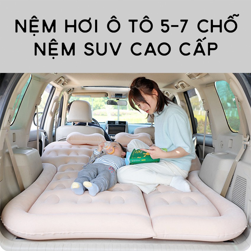 Nệm Hơi Ô Tô Tiện Dụng Phù Hợp Mọi Dòng 4 Chỗ, 5 Chỗ, 7 Chỗ
