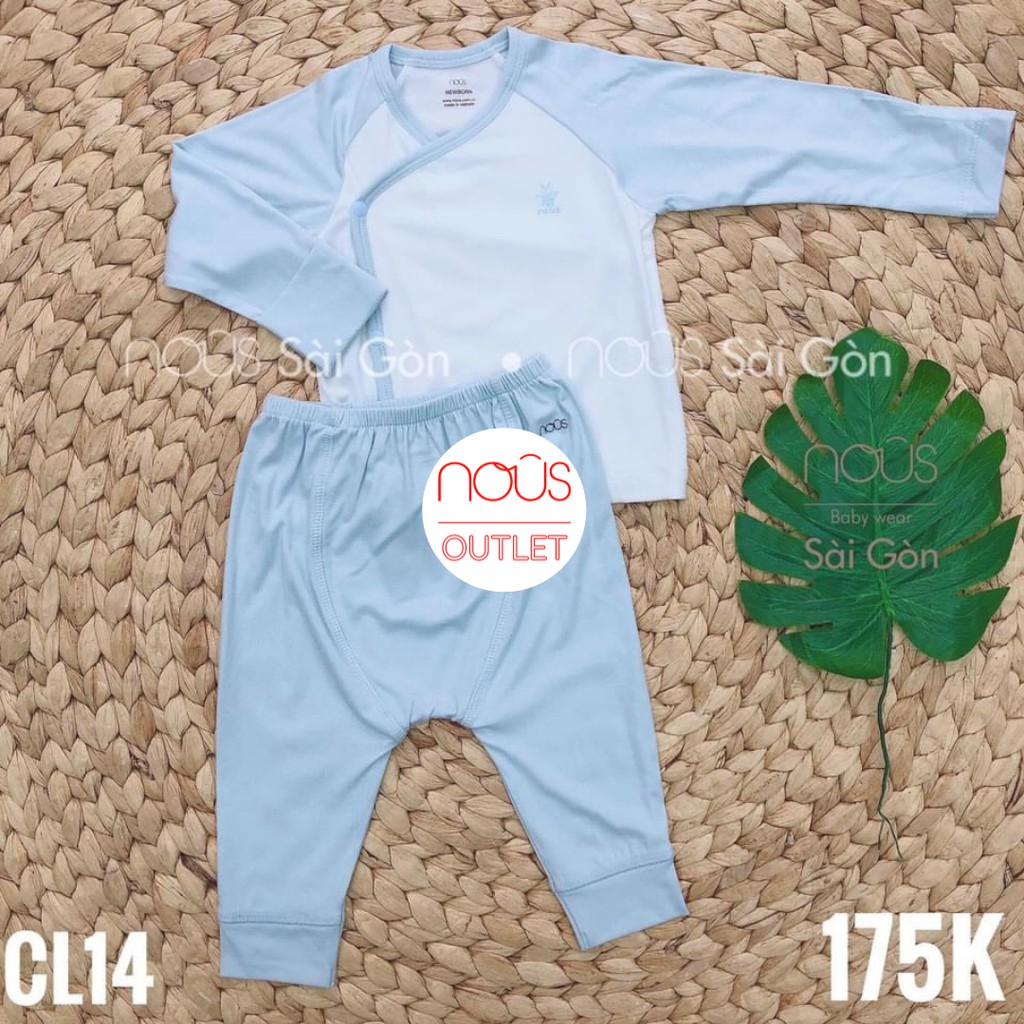 [Tổng hợp] Đủ mẫu quần áo sơ sinh Nous mới nhất 2021 Newborn NB Size Sơ sinh