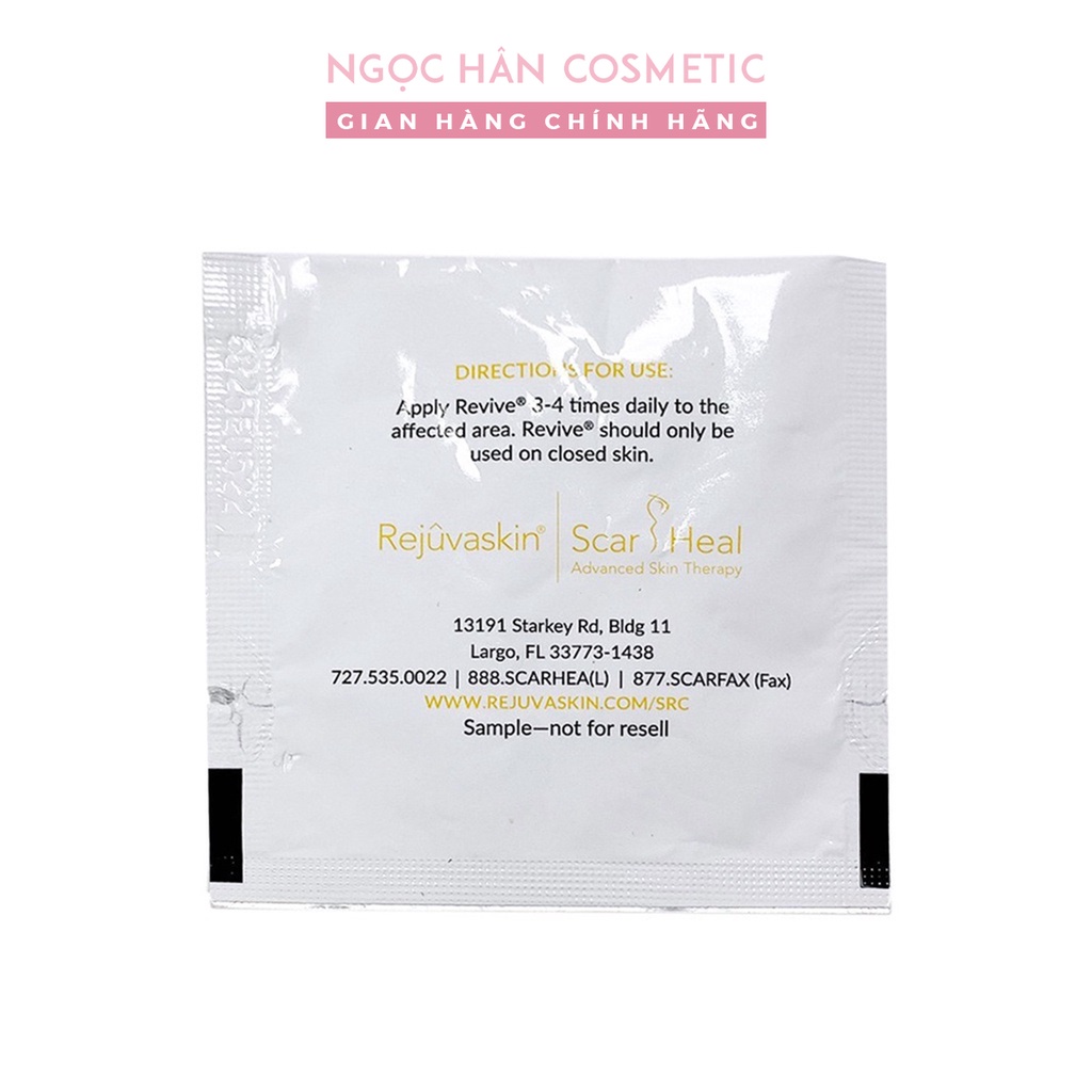 Sample kem phục hồi da Rejuvaskin Skin Recovery Cream 4ml