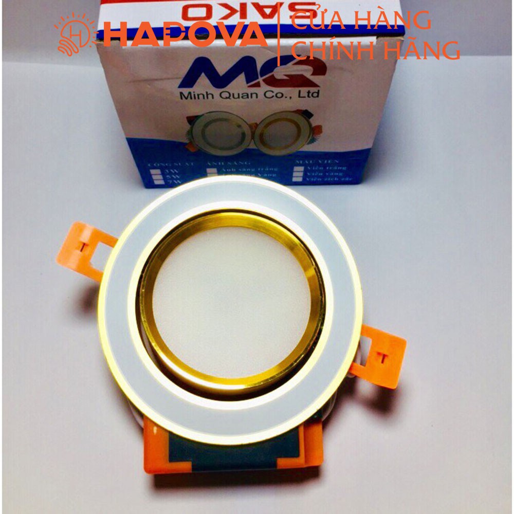 Đèn Led âm trần thạch cao - 3 chế độ màu HAPOVA MD 66