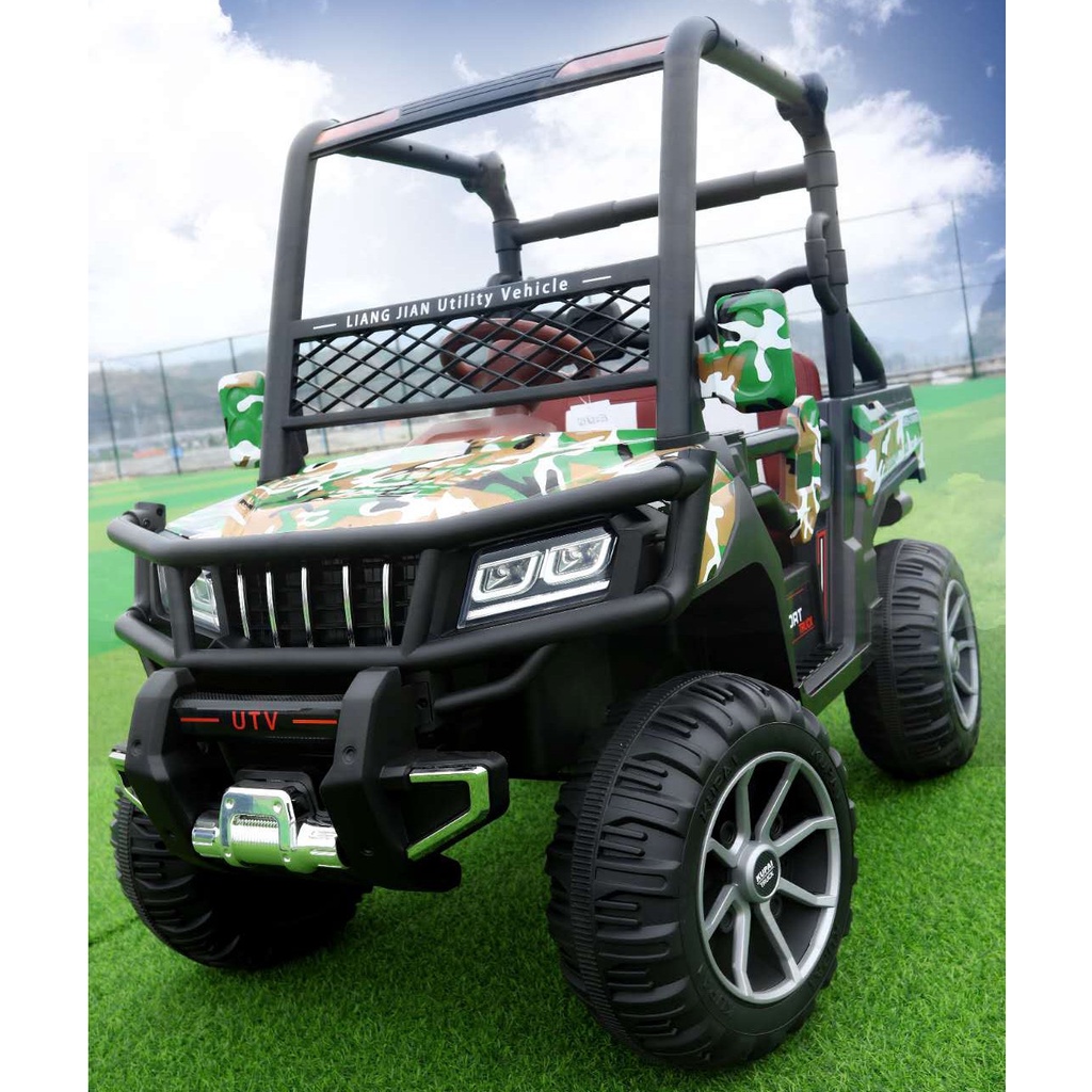 Xe ô tô điện 3 chỗ ngồi cho trẻ em dòng xe jeep