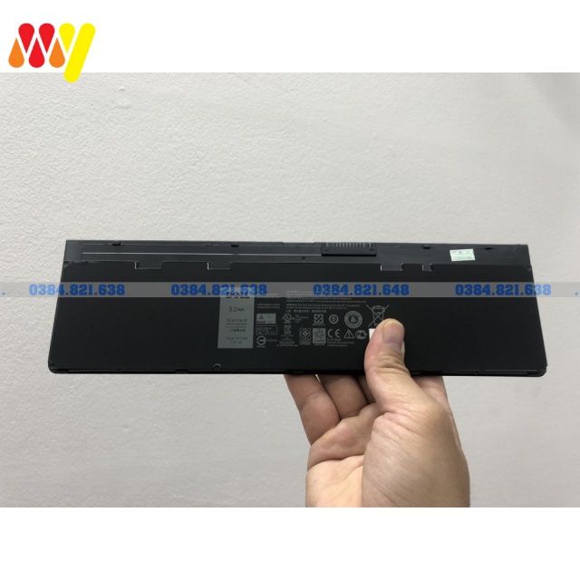 ZIN 52Wh - Pin Laptop Dell E7240 E7250 VFV59 W57CV 0W57VC WD52H GVD76 VFV59 New 100%. Bảo hành 6 tháng đổi mới