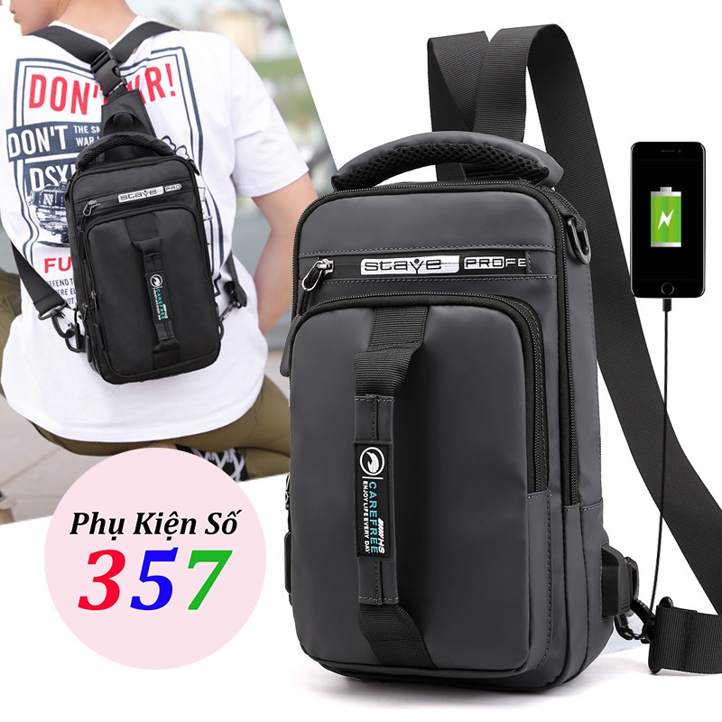 Túi đeo chéo Staye Pro đa năng chống nước bền bỉ PKS-1100-1