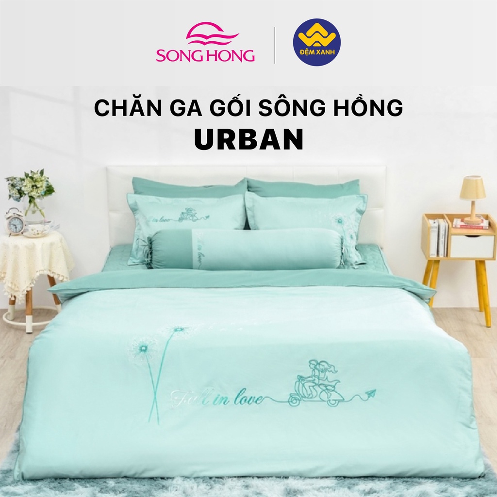 Chăn ga gối sông hồng cao cấp Urban UC22022