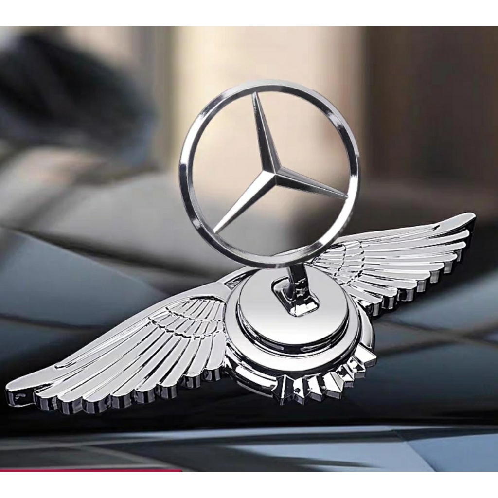 Logo CÁNH CHIM thiên thần gắn mui xe hãng XE