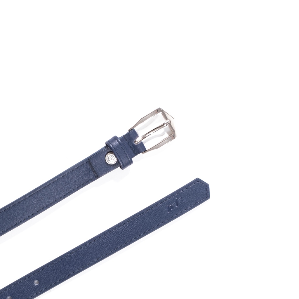 Thắt Lưng Nữ Da Bò Cao Cấp Khóa Bạc Màu Đỏ, Vàng, Nâu, Xanh, Trắng WT Leather 193111103, 193112506, 193113901