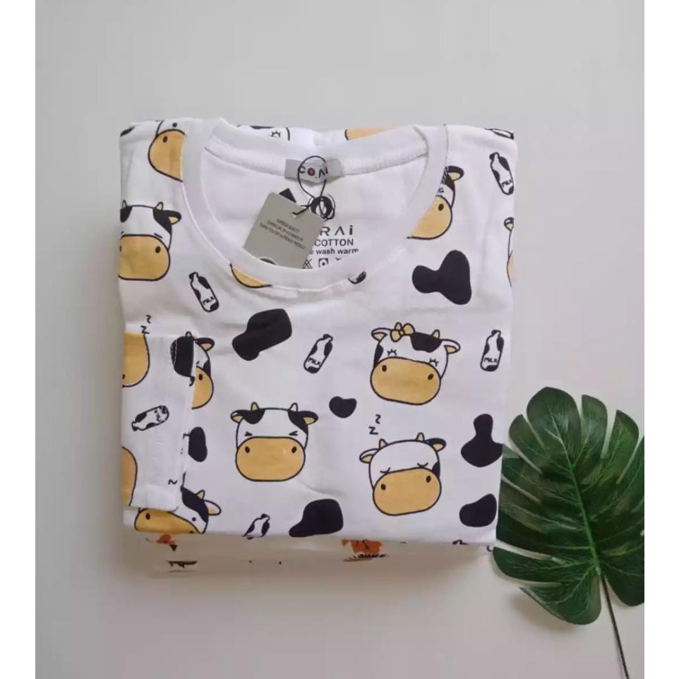 Áo Thun / Áo Thun Tay Dài / Sườn Cá Ngựa UNISEX Cao Cấp In Họa Tiết Quả Bơ / Xương Rồng
