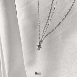 Dây chuyền bạc Grace - Máy bay Dreamline