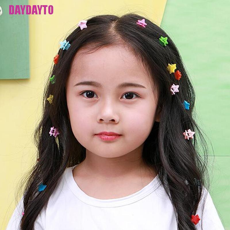 Set 30 / 100 Kẹp Tóc Càng Cua Mini Đáng Yêu Cho Bé Gái
