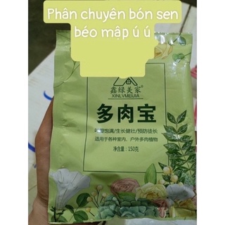 Phân tan chậm cho sen đá mập ú, lên màu