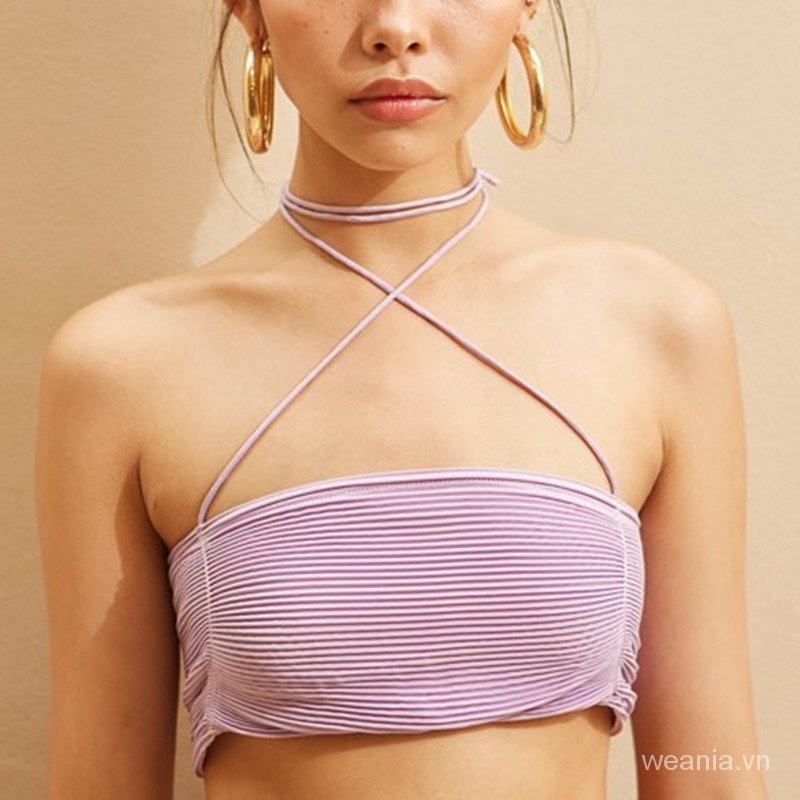 Áo trễ vai màu trơn thiết kế quyến rũ cho nữ | BigBuy360 - bigbuy360.vn