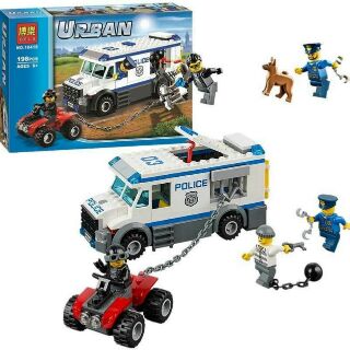 Lego urban  - xe Cảnh Sát Vận Chuyển Tù Nhân