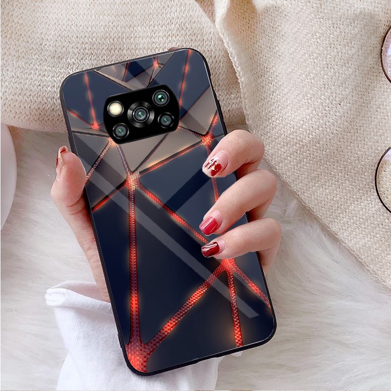 Ốp Lưng XIAOMI POCO X3 NFC, X3 NFC PRO Mặt kính gương sáng bóng cao cấp