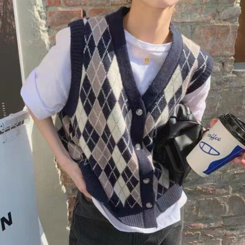 Áo khoác cardigan dệt kim dáng rộng kiểu hàn quốc