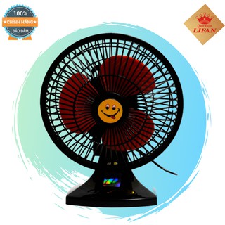 Quạt bàn mini Lifan cắm điện-220V (Màu Đen)