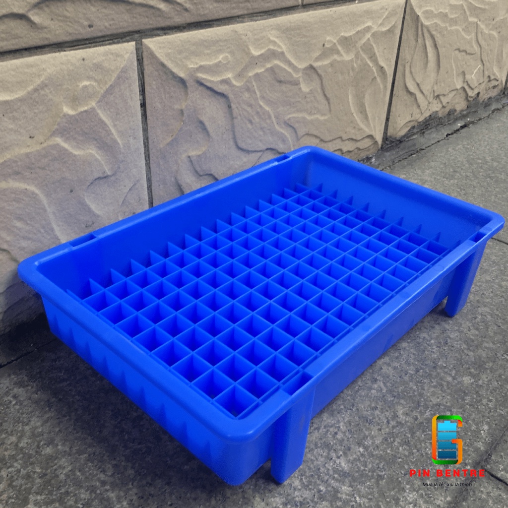 Khay nhựa chứa Pin 18650 có thể xếp chồng