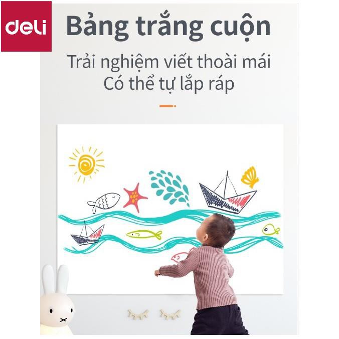 Bảng từ trắng không viền 600x900mm Deli - 8716 [Deli]