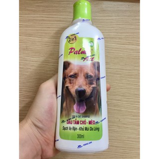 Dầu tắm Palma Act 300ml cho Chó & Mèo sạch ve rận, khử mùi da lông