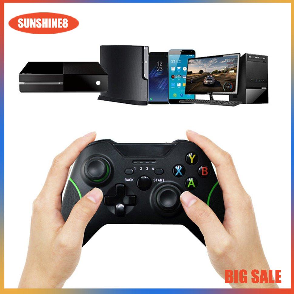 【SUN】2.4G Wireless Gaming Controller Dual-Vibration Joypad Smartphone Gamepad