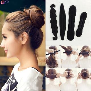 1 Dụng Cụ Tạo Kiểu Tóc Búi Nhanh Chóng Hình Bánh Donut Cho Nữ