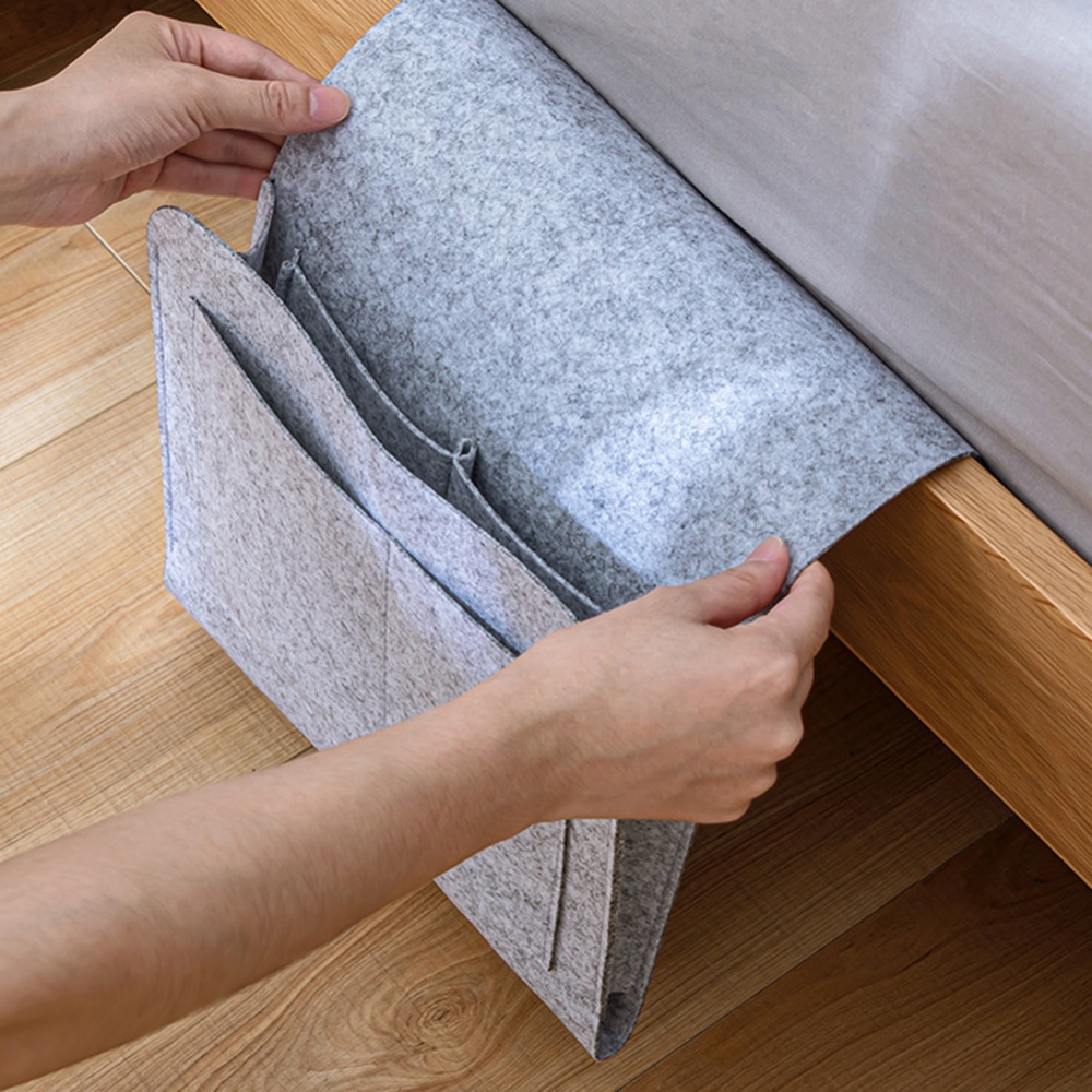 Túi Đựng Đồ Dùng Treo Cạnh Giường / Ghế Sofa Chống Trượt Tiện Dụng