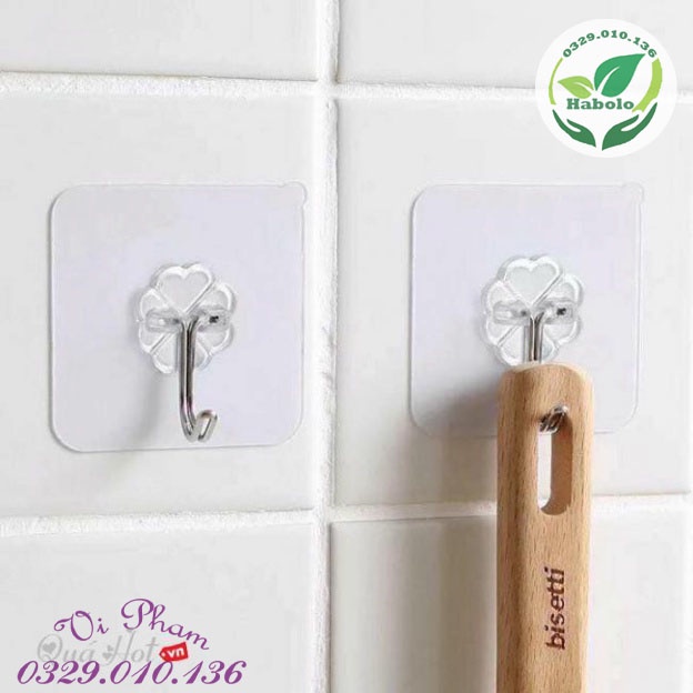 Combo 30 Móc Dán Tường Đa Năng Trong Suốt Siêu Chịu Lực... Nhiều Tiện Ích.