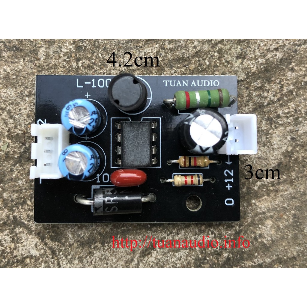 Mạch tạo nguồn đôi +-12 V2