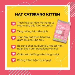 Hạt thức ăn cho mèo con Catsrang Kitten