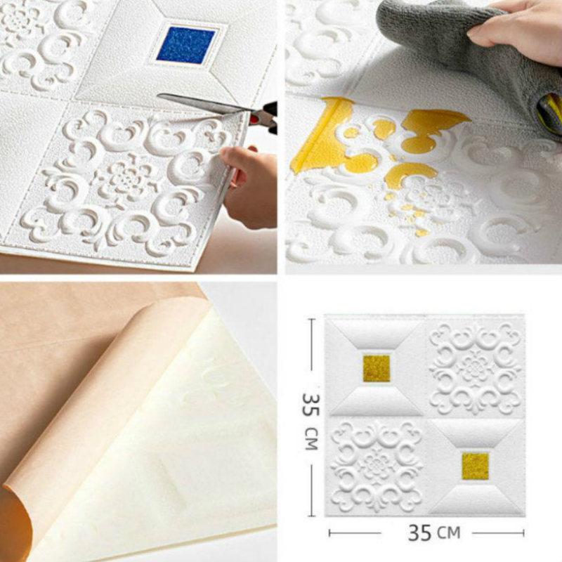 Miếng Dán Tường 3d Trang Trí Nhà Cửa