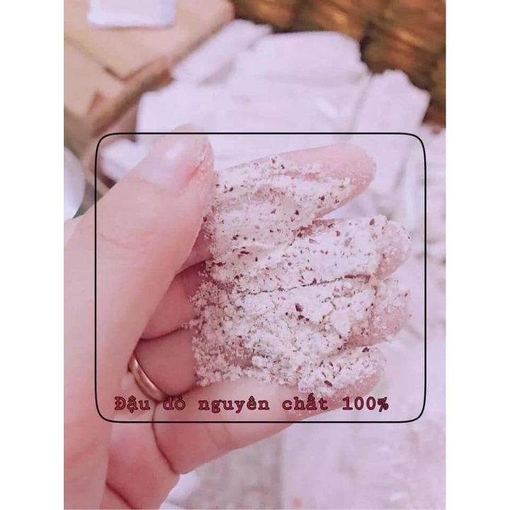 Bột Đậu Đỏ Nguyên Chất Obaxua Trắng Da Mờ Thâm Sạm Sạch Mịn Gói 75gr