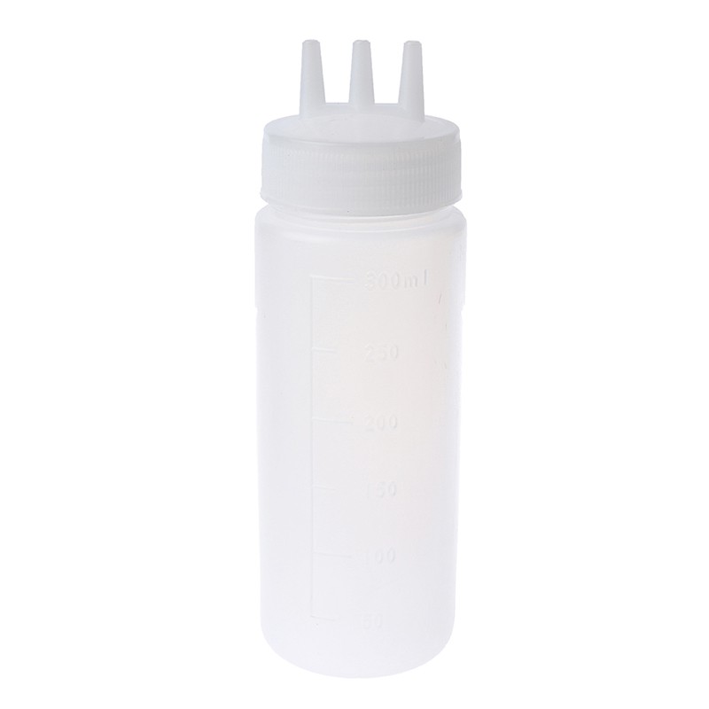 Chai Đựng Sốt / Dấm 3 Lỗ Dạng Bóp Tiện Dụng
