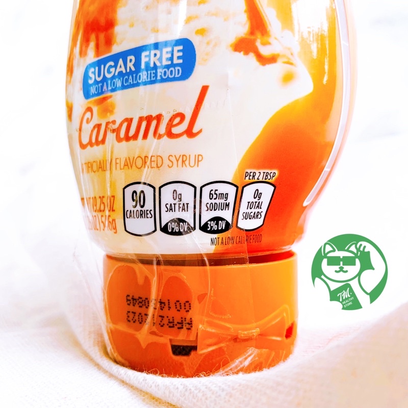 [Siro không đường] ăn kiêng SYRUP CARAMEL SMUCKER’S ăn kiêng/gymer/tiểu đường