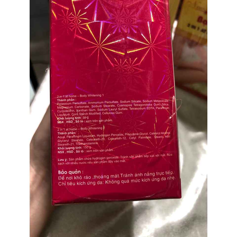 Bộ Tắm trắng 2in1 Bạch Ngọc Liên(tặng kèm hủ body)