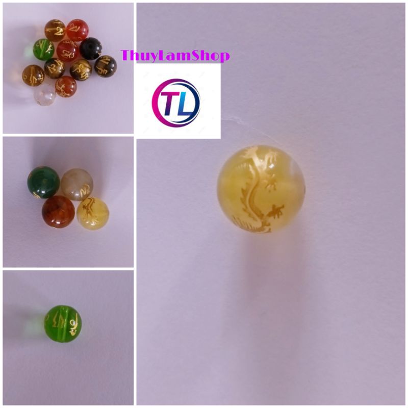 Hạt làm handmade khắc rồng