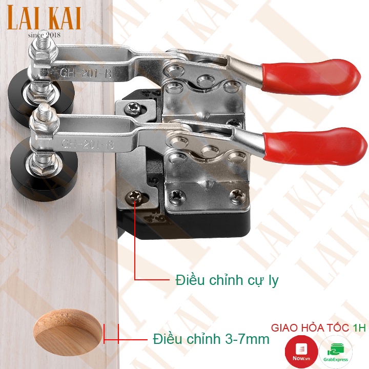 Cữ khoan bản lề bật