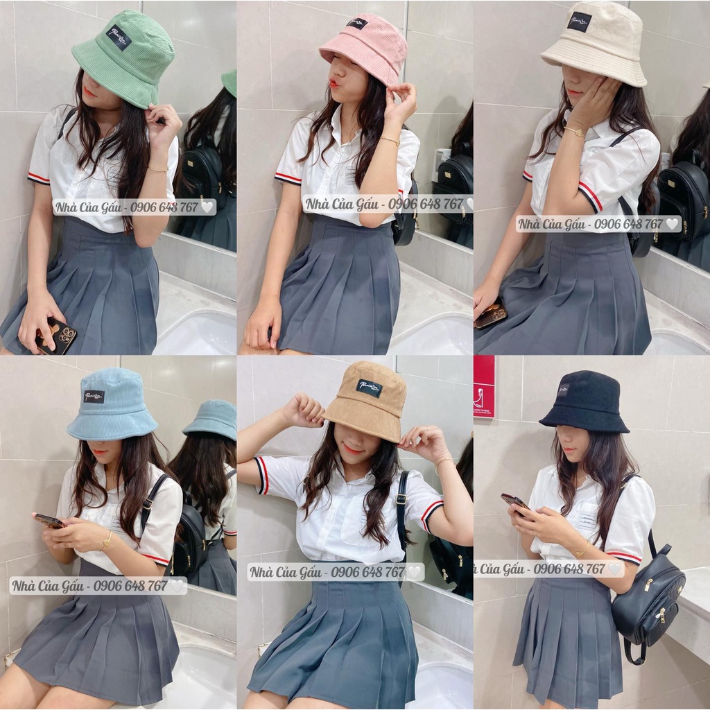 Combo 2 nón lưỡi trai, nón bucket mới nhất 2022