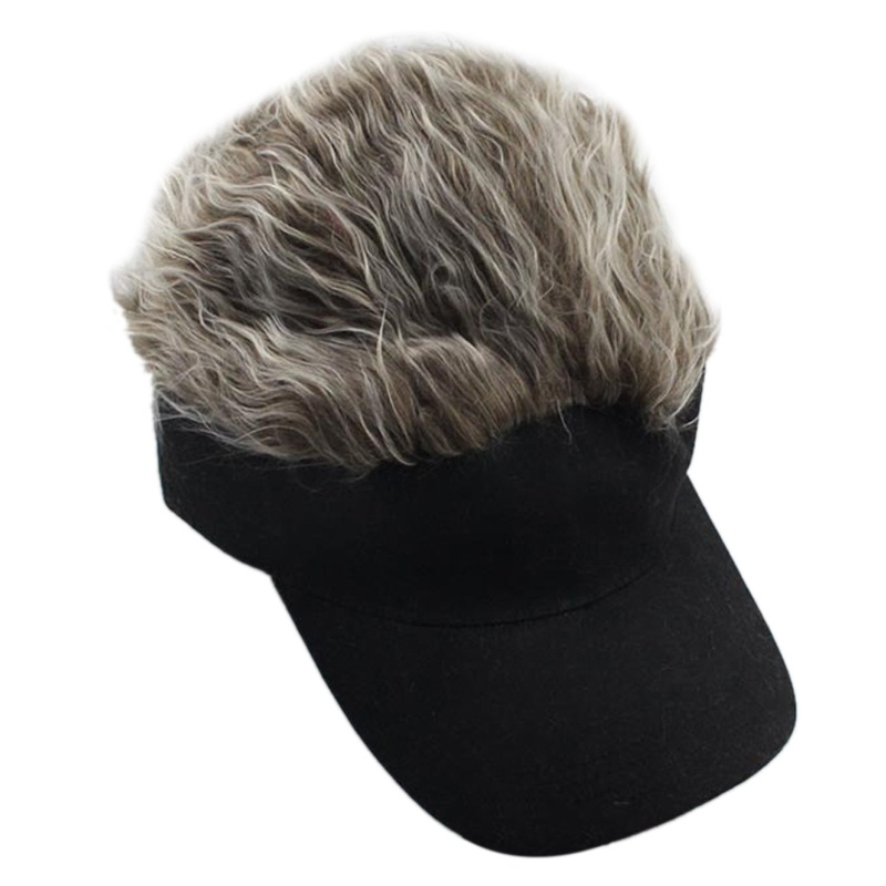 Youyo Mũ Lưỡi Trai Che Nắng Giả Tóc Vui Nhộn Cho Tiệc Halloween