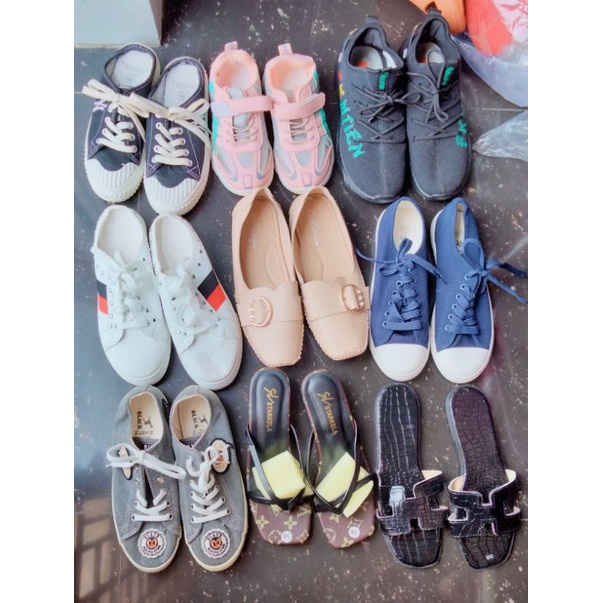 (Hàng shop thanh lý) Giày cho bé và người lớn hàng trưng bày lỗi nhẹ sale siêu rẻ, hình shop tự chụp.