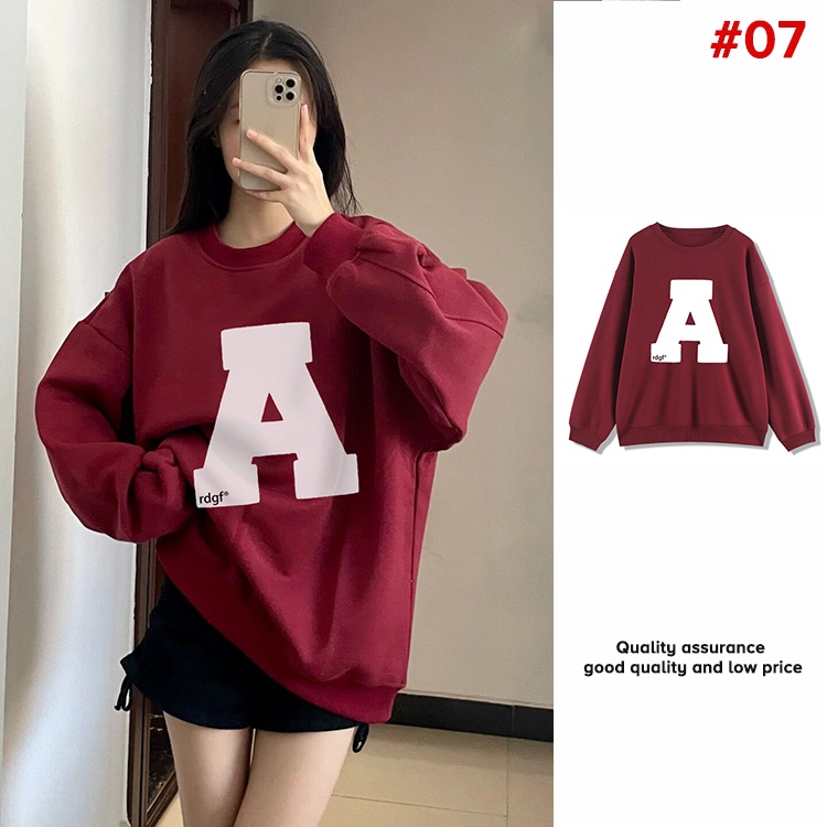 Porozi áo khoác nữ Áo sweater nữ tay dài cổ tròn thời trang Hàn Quốc