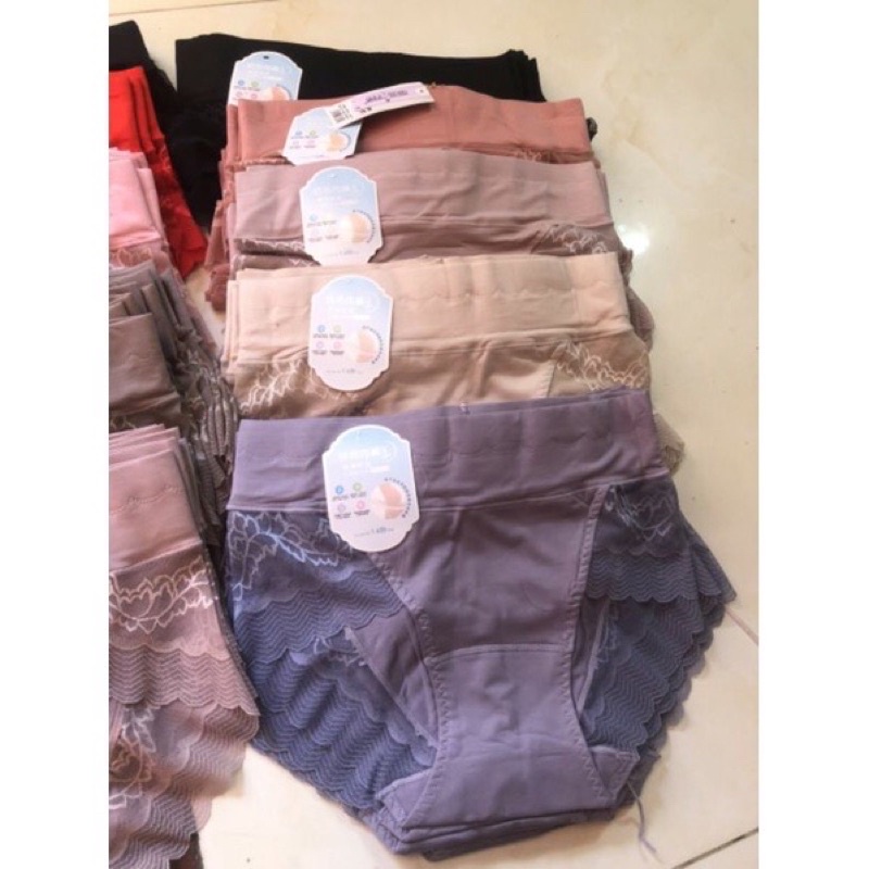 Quần lót 8889 gen bụng cạp lưng cao ôm bụng nâng mông, quần chíp nữ chất cotton loại 1.
