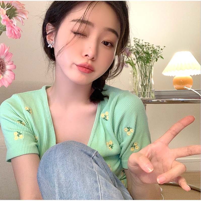 IF ME Khuyên Tai Hình Bướm Rỗng Bằng Bạc Thời Trang Cho Nữ