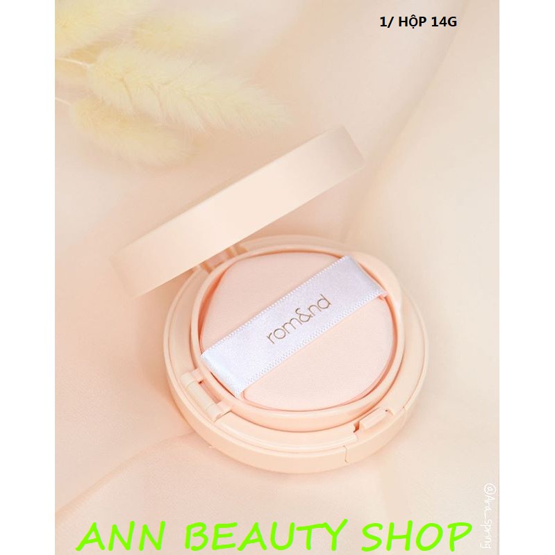 Phấn Nước Che Phủ Hoàn Hảo, Kiềm Dầu, Cho Lớp Nền Lâu Trôi Romand Better Than Matte Cushion 14g (DATE 4/2022)