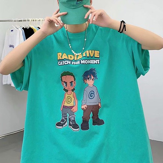 Áo Thun Tay Ngắn In Hình Anime Thời Trang Unisex