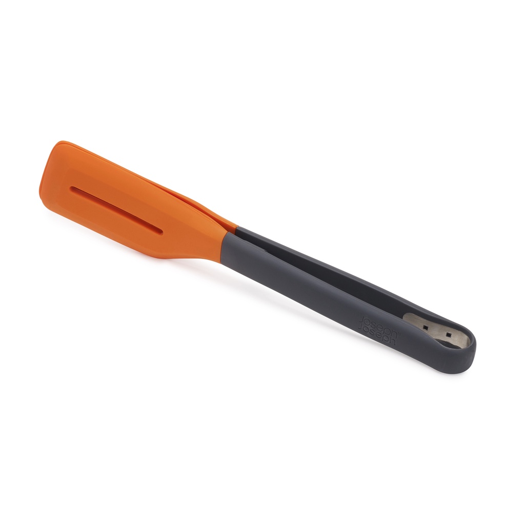 Dụng cụ gắp thực phẩm silicone cao cấp Joseph Joseph Turner Tongs Orange - 101423 (chịu nhiệt 270°C)