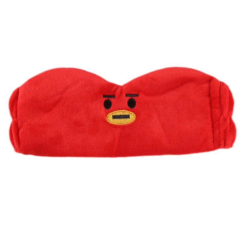 Băng Đô Vải Lông Xù Kiểu Hoạt Hình Đáng Yêu Cho Bé Gái