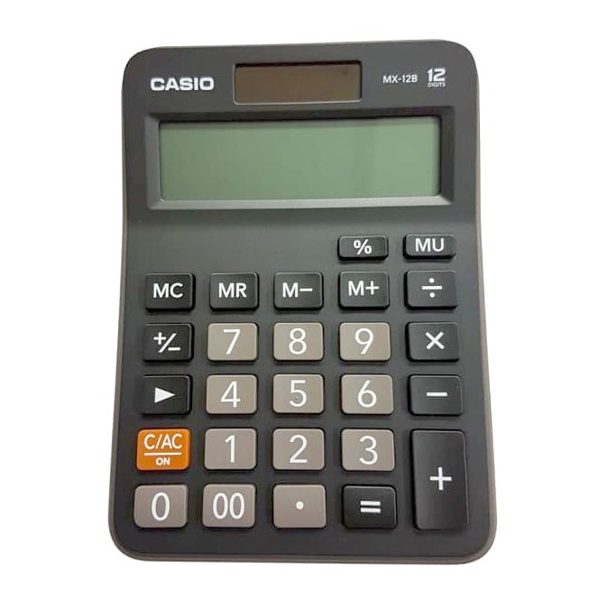 Máy Tính Bỏ Túi Casio Mx 12b 12 Số - 2 Power - Calculator