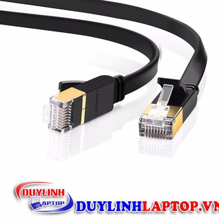 Dây mạng cat7 stp cao cấp loại dẹt dài 5m chính hãng ugreen 11263 - dây mạng cat7 stp loại dẹt chất lượng cao
