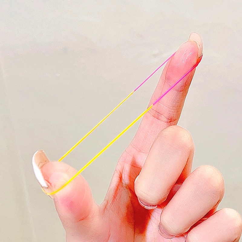 Set 1,000 Dây Chun Buộc Tóc Dùng Một Lần Màu Đen Dành Cho Bé Gái