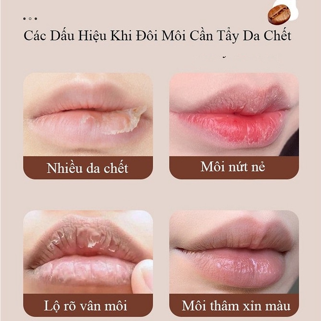 (Có Bán Sỉ) Tẩy da chết môi Heyxi